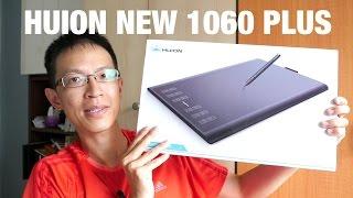 Review New Huion 1060PLUS Graphics Tablet 2016