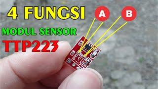 Types of Point A and B Functions on the TTP223 Touch Sensor Module