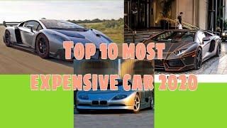 Top 10 most expensive car in the world 2020 Newest update 2020