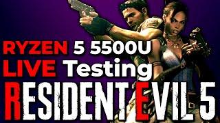 Testing Resident Evil 5 Co-op On TRIGKEY Ryzen 5 Mini PC 6 Core 12 Thread Mini Computer