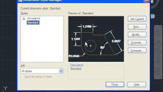 AutoCAD Tutorial Change the Scale of Dimension Font