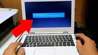 Default Boot Device Missing or Boot Failed Lenovo IdeaPad IP310s