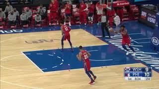 Russell Westbrook Makes his OFFICIAL Wizards Debut First Points vs 76ers  December 23 2020