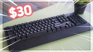 Upgrading a Membrane Keyboard for $30