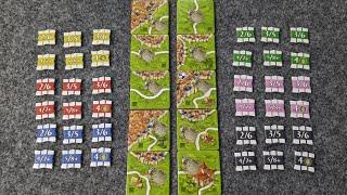 WHATS NEW Carcassonne The Bets Mini-Expansion plus PLAYTHROUGH and RANKING
