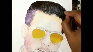 salman khan quick sktech making