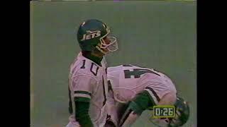 Kansas City Chiefs vs New York Jets 12-28-1986 AFC Playoffs Jets Rout The Chiefs