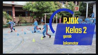 PJOK Kelas 2 materi gerak lokomotor