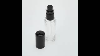 14 oz 7.5ml Cylinder Clear with Fine Mist Spray Pumps