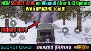 SECRET CAVE on Vikendi REVEALED After 0.13 Update to PUBG Mobile - Awesome Loot Hidden Inside