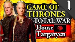 NEW* HOUSE OF THE DRAGON MOD Game of Thrones Total War House of the Dragon House Targaryen #1