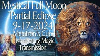 Metatrons Cube Full Moon Mystical Manifesting Power