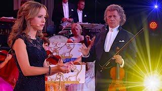 Люди заплакали от песни Voilà 15-летней Эммы на концерте Андре Рьё в Маастрихте Нидерланды 2023 г