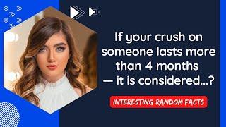 Interesting Psychological Random Facts  Girls Facts  Female Crush