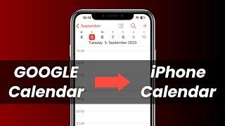 How to Sync Google Calendar with iPhone Calendar? Apple Calendar 2023