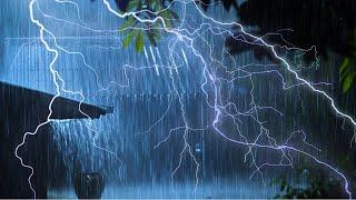 Relax & sleep well with heavy rain & thunder rumbling the tin roof during a tropical storm at night