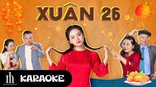 NGÔ LAN HƯƠNG  Xuân 26 Karaoke Tone Chuẩn  Nhạc xuân 2024