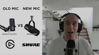 Shure MV7 vs Elgato Wave 1 USB Microphones