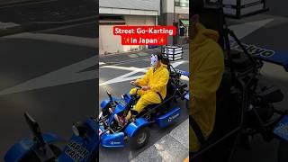 I Tried Street Go-Karting in Japan #shorts