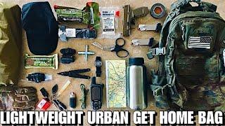 Light Weight Urban Get Home Bag - Bug Out Bag