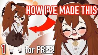 How To Make a 3D Vtuber Model From Scratch for FREE PART 1 - SIMPLE 5 STEPS BEGINNER INTRODUCTION
