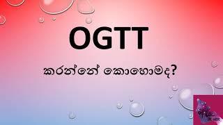 OGTT එක කරන්නේ කොහොමද? OGTT in pregnancy