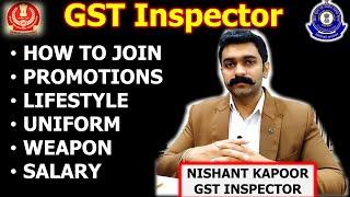 GST Inspector kaise bane  Power  Status  Salary  Uniform  Gun  Promotion  Medical  Physical