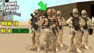 I joined the army in GTA San AndreasArmy Missions