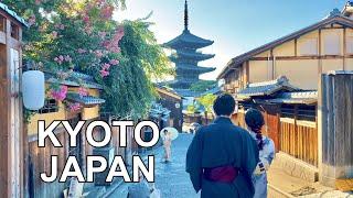 【4K】Walk in Kyoto Japan  The Most Beautiful Shopping Streets in Kyoto  Japan Summer 2021