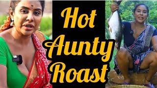 Hot aunty roast  cooking auntysanthe