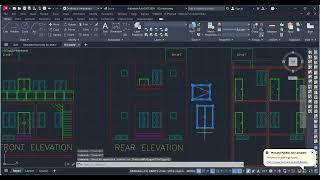 How to create door and windows in elevation with yqarch very fast