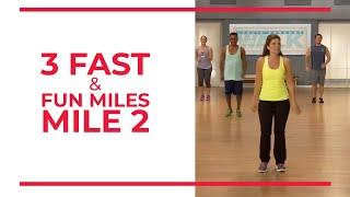 3 Fast & Fun Miles Mile 2  Walk At Home Fitness Videos