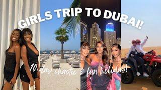 DUBAI VLOG 2024 10 DAY GIRLS HOLIDAY  Jessie & Jessica