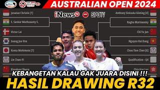 HASIL DRAWING Australia Open 2024  11-16 Juni 2024