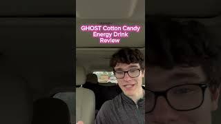 GHOST Cotton Candy Energy Drink Review #review #energydrink #tastetest