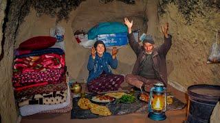 Iftar of Ramadan Kareem  Village Life Stories in a Cave