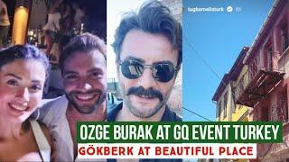 Özge yagiz and Burak at GQ Event in Turkey Gökberk demirci at Beautiful Place