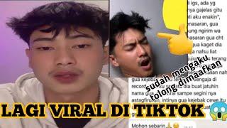 klarifikasi video tiktok viral luli aldian terbaru  jangan minta link 