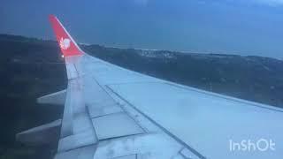 Takeoff and Landing  Minangkabau Airport to Soetta Airport  time-lapse 