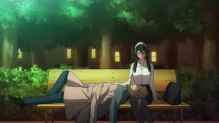 Loid sleeps on Yors lap  Spy X Family Episode 24 English Captions