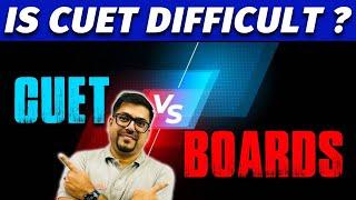 CUET vs Boards  Exam Difficulty Comparison  Harsh Sir @VedantuMath