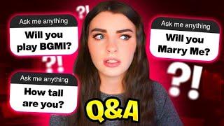 PLAYING BGMI MARRY ME? + MORE  Q&A