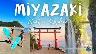 GIRLS SURF TRIP in JAPAN Waterfalls Wild Horses and Easter Island in Japan?