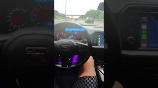 Nissan Gtr acceleration in “R” mode