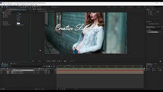 How to Make a Creative Slideshow Super Easy After Effects Tutorial