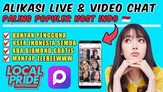 REVIEW APLIKASI LIVE DAN VIDEO CHAT HOST INDONESIA  APLIKASI VIDEO CALL GRATIS