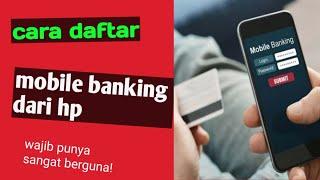 cara daftar internet banking bri lewat hp tanpa ke bank