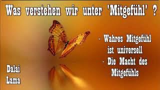 Was verstehen wir unter Mitgefühl ? - Dalai Lama