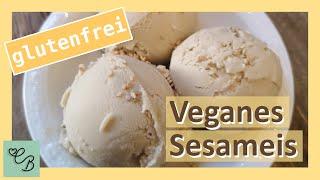 Veganes Sesameis selber machen - leckeres und einfaches Rezept