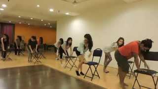 50 Shades of Sexy l  Chair Dance Workshop l Beyonce - Partition